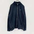 NIKE　ナイキ　フルジップスウェットパーカー/フーディー　スウッシュ　黒　ブラック　XLサイズ　古着