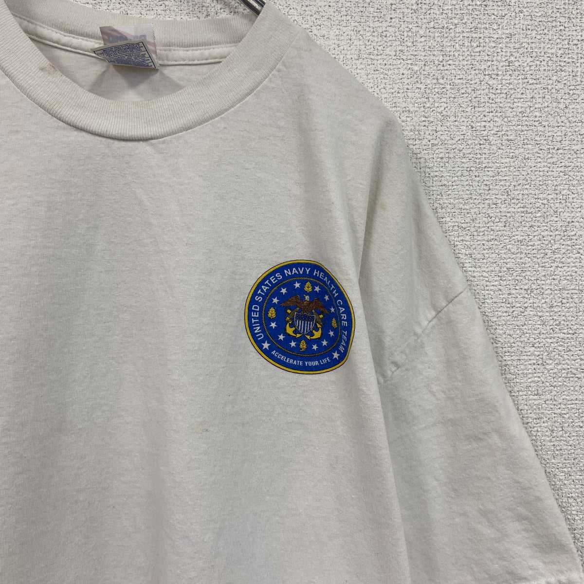 00s　Murina　半袖両面プリントTシャツ　ヴィンテージ　白　ホワイト　XLサイズ　古着