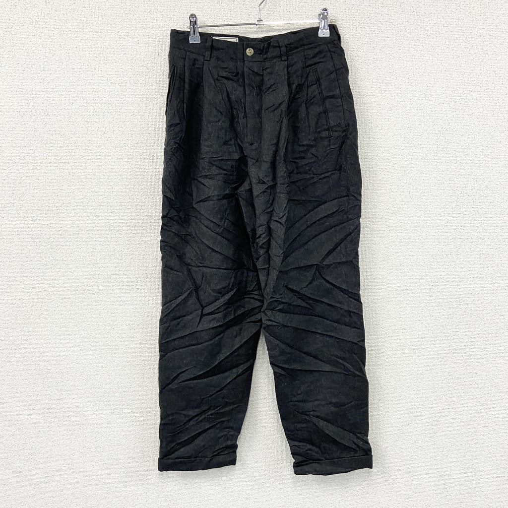 L.L.Bean　エルエルビーン　ウールパンツ　ジップフライ　ダークグレー　6サイズ　古着