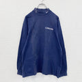 90s　NIKE　ナイキ　NFL　COWBOYS　長袖Tシャツ/ロンT　ハイネック　スウッシュ　紺　ネイビー　Mサイズ　　ヴィンテージ　古着