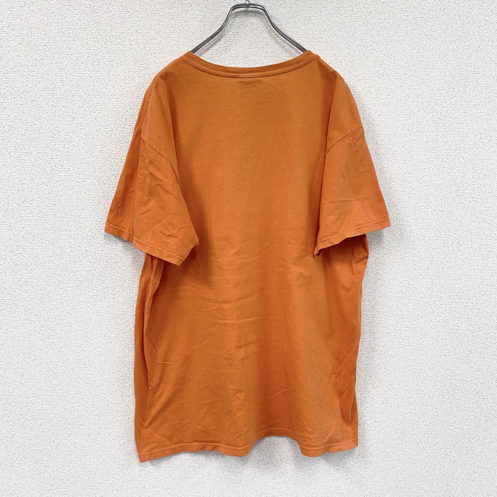 ～00s　POLO JEANS CO.　ポロジーンズ　ラルフローレン　半袖Tシャツ　フェード　橙色　オレンジ　Lサイズ　古着