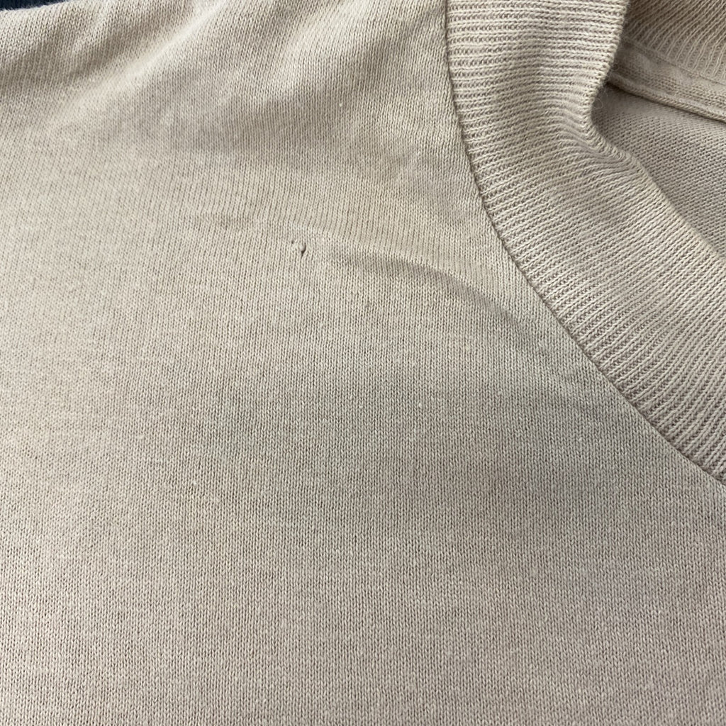 90s　ONEITA　半袖プリントTシャツ　シングルステッチ　ベージュ　XLサイズ　　ヴィンテージ　古着