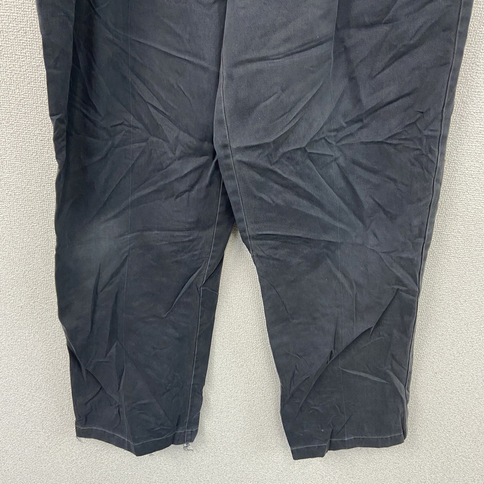 L.L.Bean　エルエルビーン　スラックス　ジップフライ　黒　ブラック　36サイズ　古着