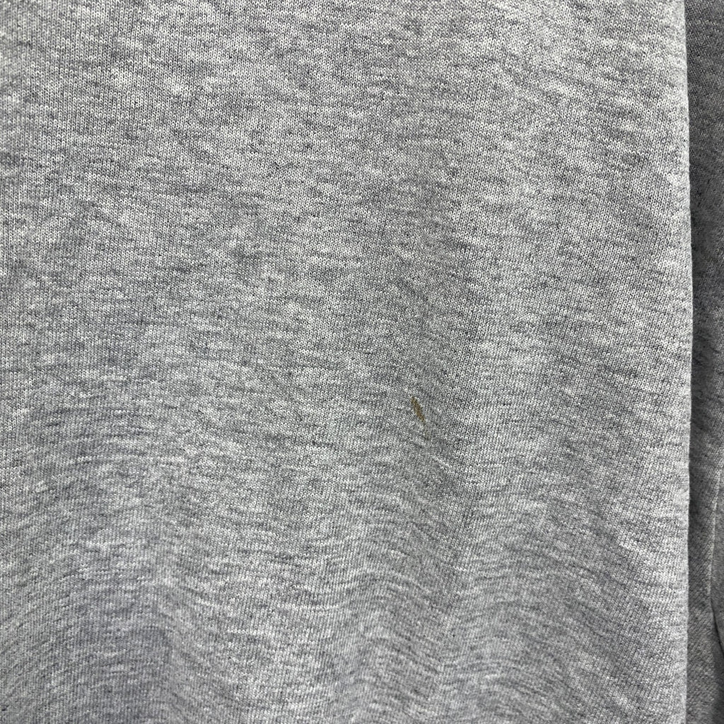 DENIM SEVENTY THREE　半袖プリントTシャツ　ロボT　灰色　霜降りグレー　2XLサイズ　古着
