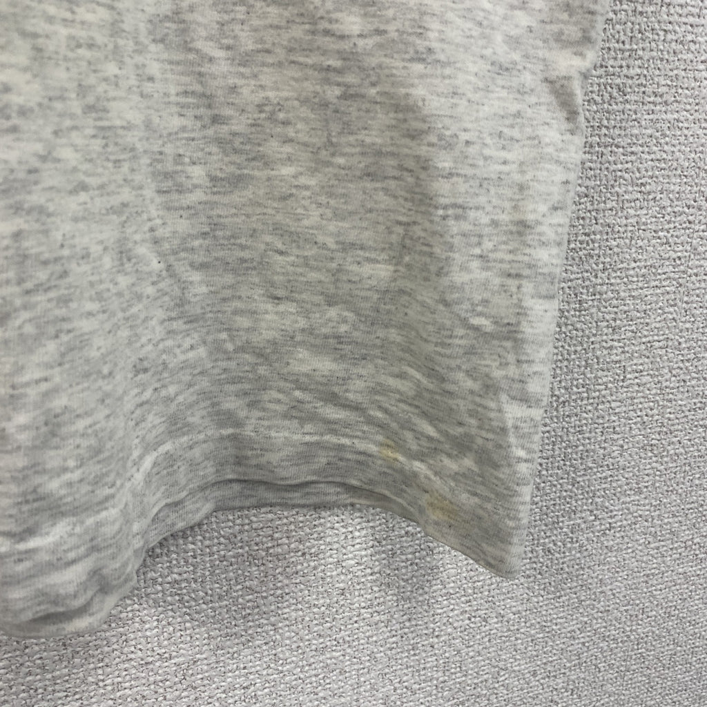 90s　Columbia　コロンビア　半袖Tシャツ　シングルステッチ　ヴィンテージ　霜降りグレー　Mサイズ　古着