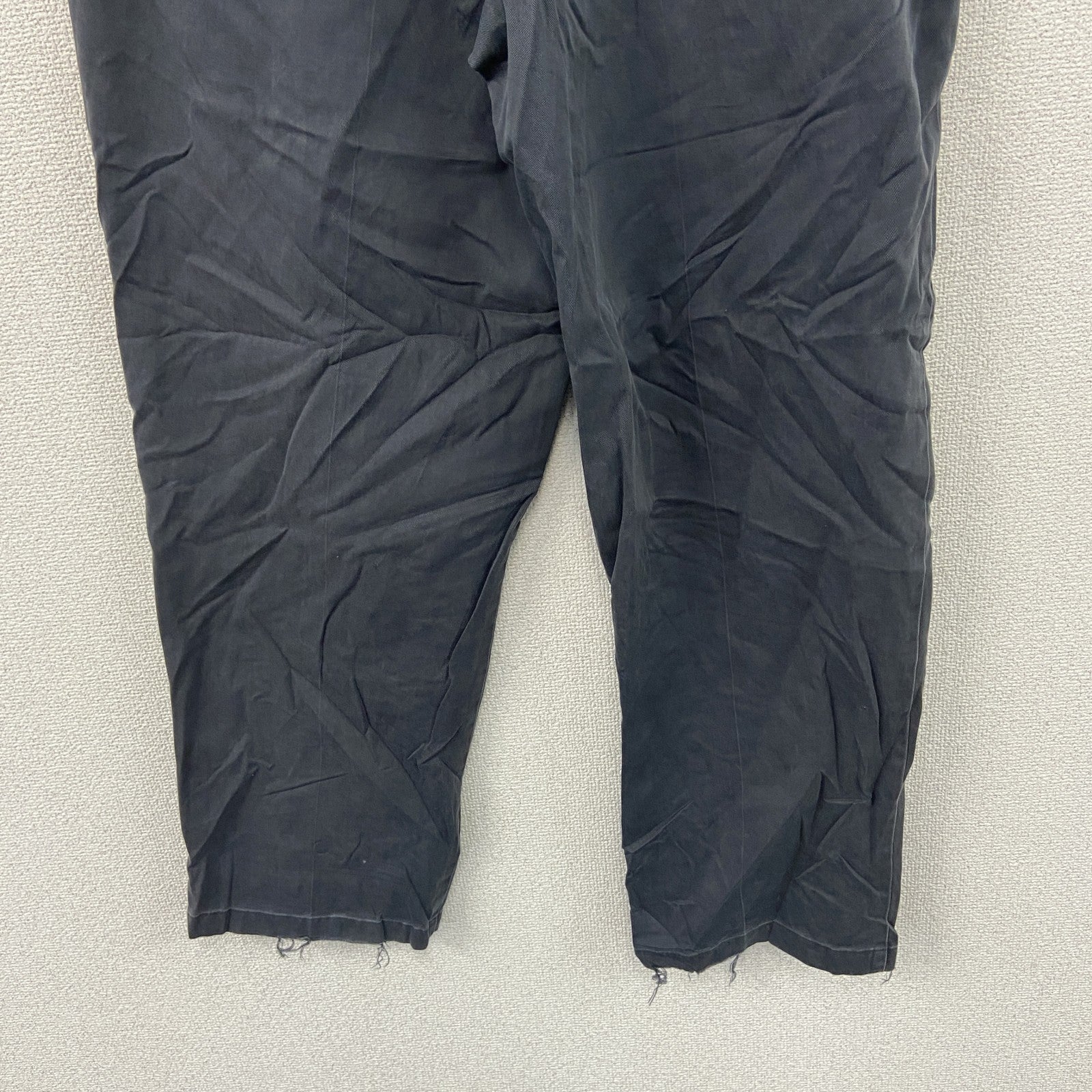 L.L.Bean　エルエルビーン　スラックス　ジップフライ　黒　ブラック　36サイズ　古着