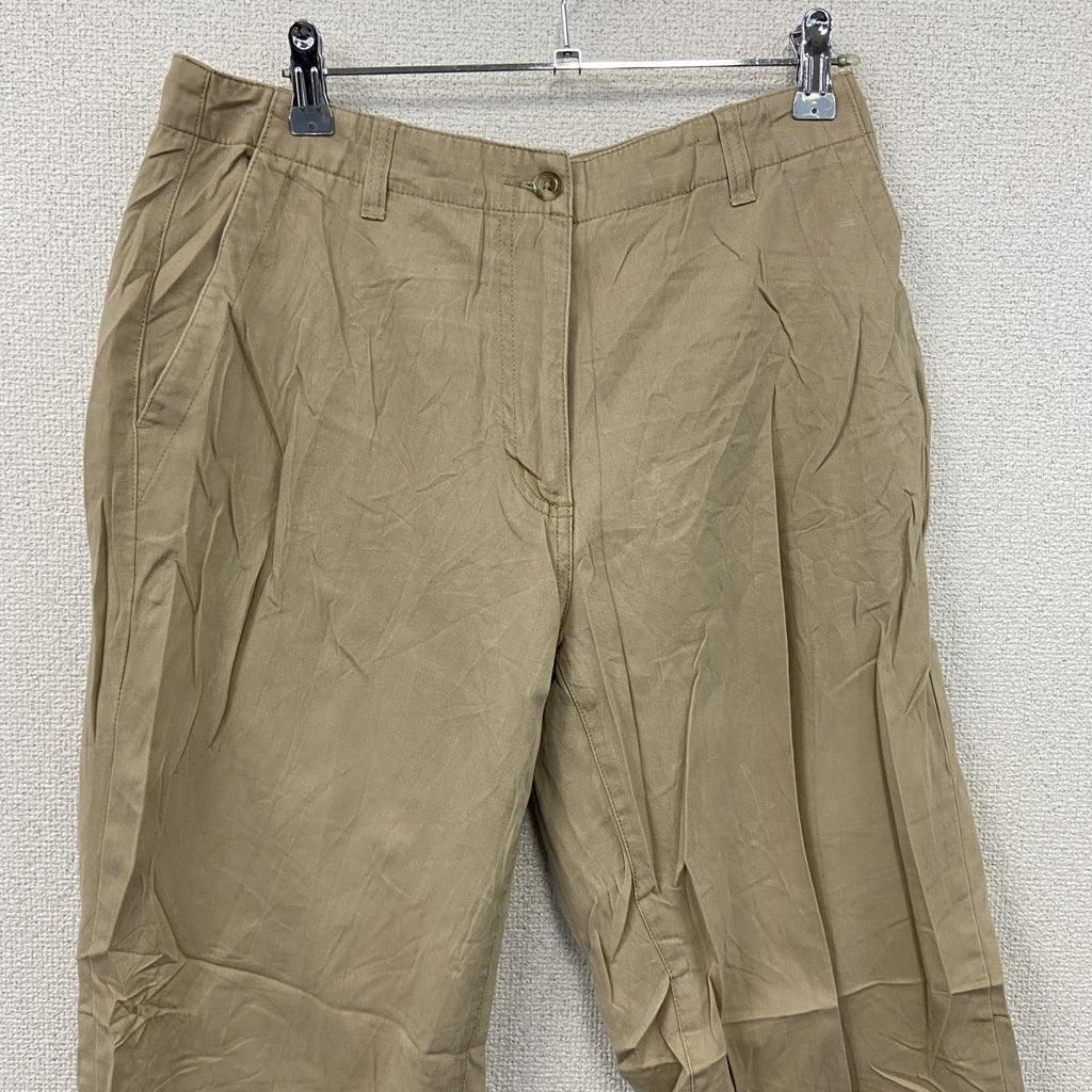 L.L.Bean　エルエルビーン　チノパンツ　ジップフライ　ベージュ　10PETサイズ　古着