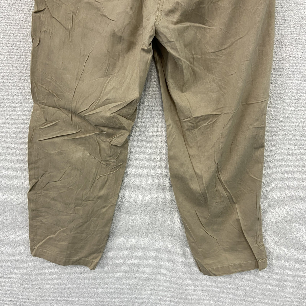 L.L.Bean　エルエルビーン　チノパンツ　ジップフライ　ベージュ　10PETサイズ　古着