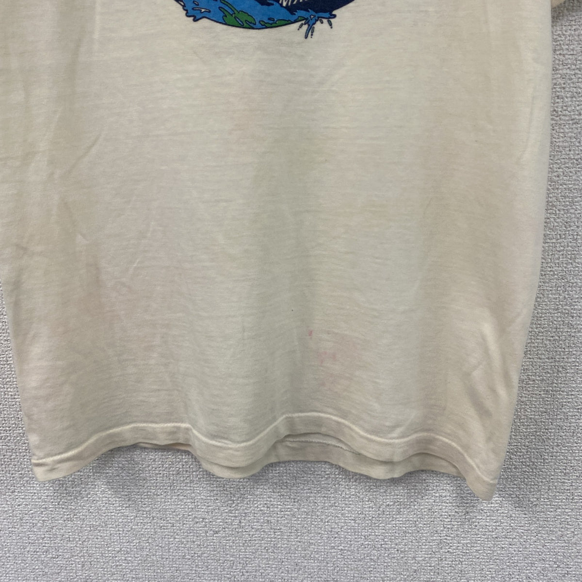 80s　BMW MOA　半袖プリントTシャツ　USA製　ヴィンテージ　シングルステッチ　ベージュ　Mサイズ 　古着