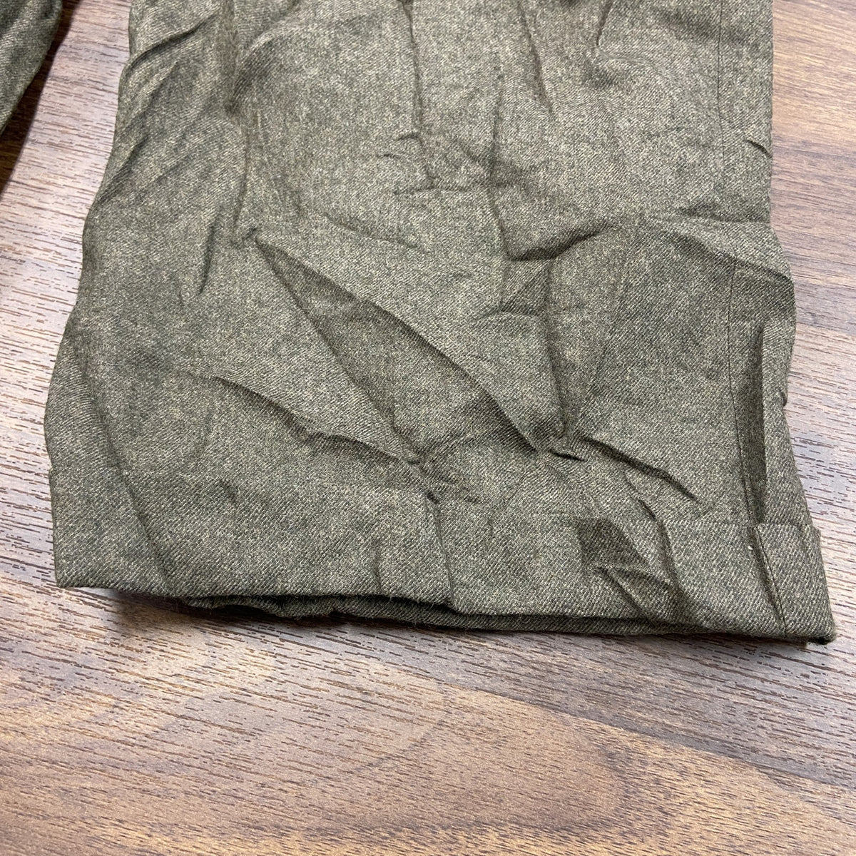 L.L.Bean　エルエルビーン　ウールパンツ　ジップフライ　茶色　ブラウン　38サイズ　古着