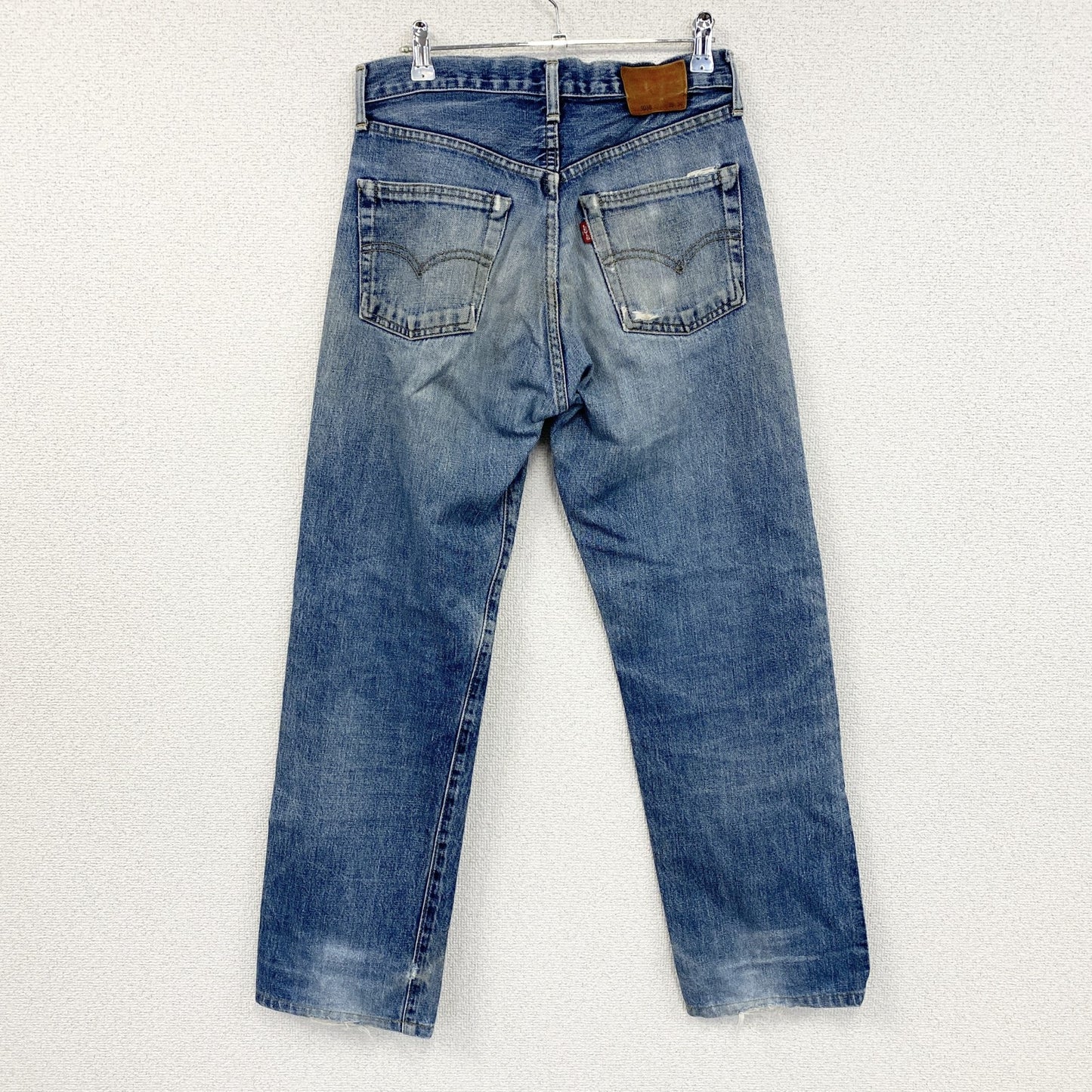 Levi’s　リーバイス　503B　ダメージデニムパンツ/ジーンズ　ボタンフライ　縦落ち　インディゴ　W30サイズ