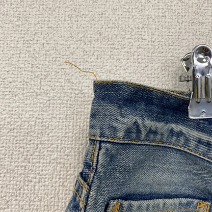 Dickies　ディッキーズ　デニムハーフパンツ/ショートパンツ　縦落ち　インディゴ　XLサイズ