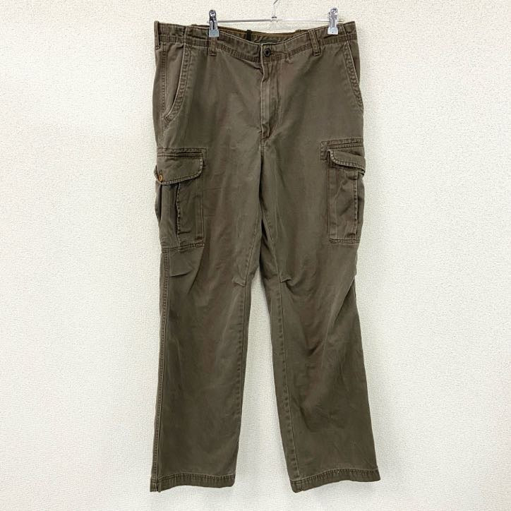 Timberland　ティンバーランド　カーゴパンツ　ジップフライ　茶色　ブラウン　36サイズ　古着