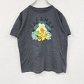 POKEMON　ポケモン　半袖プリントTシャツ　アニメT　キャラクターT　灰色　グレー　Lサイズ　古着