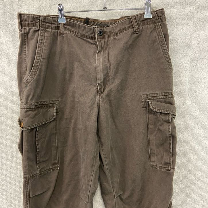 Timberland　ティンバーランド　カーゴパンツ　ジップフライ　茶色　ブラウン　36サイズ　古着