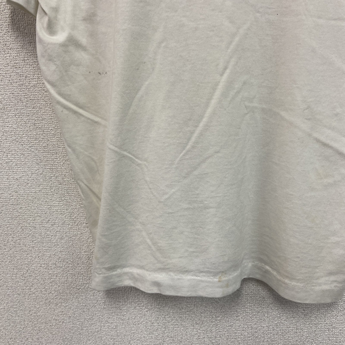 FRUIT OF THE LOOM　フルーツオブザルーム　半袖プリントTシャツ　シングルステッチ　白　ホワイト　XLサイズ カットソー メンズ コットン 古着