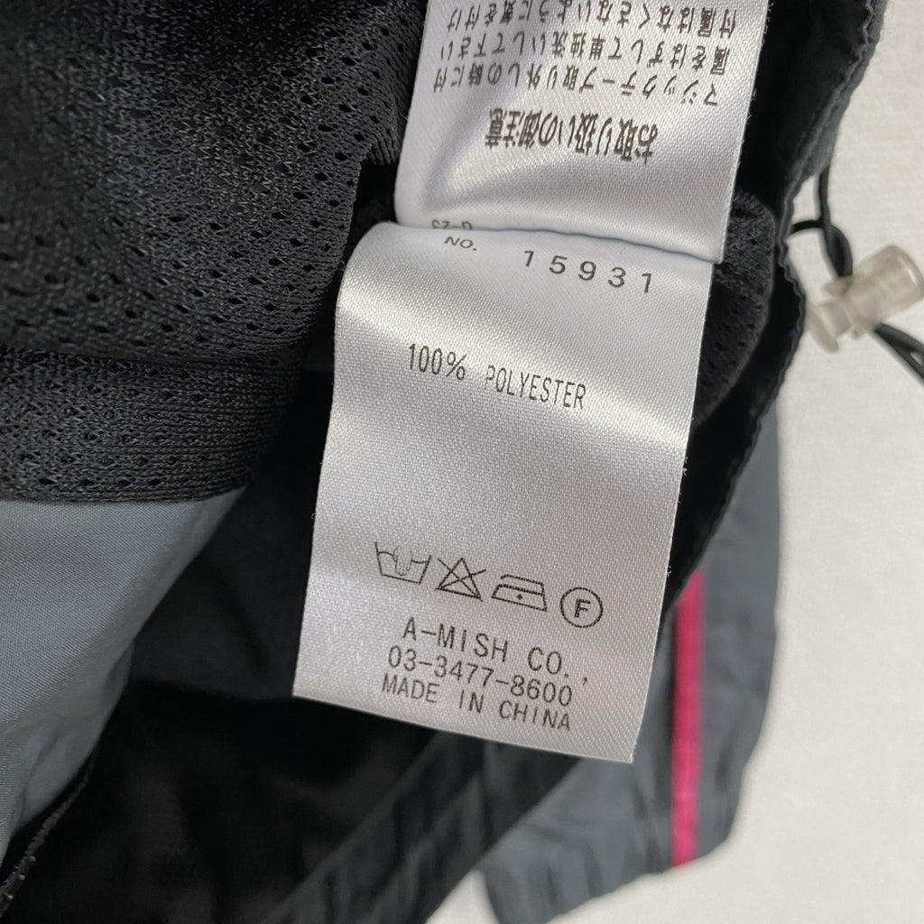 ALGON QUINS　アルゴンキン　フルジップジャケット　灰色　グレー　ピンク　古着