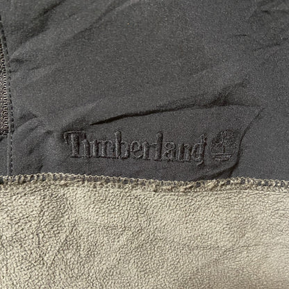 古着 used　Timberland ティンバーランド　長袖ハーフジップフリースジャケット　ワンポイントロゴ刺繍　Lサイズ