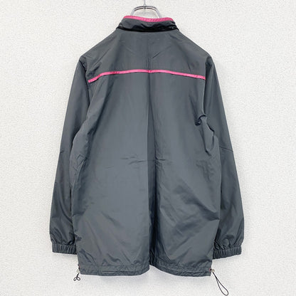 ALGON QUINS　アルゴンキン　フルジップジャケット　灰色　グレー　ピンク