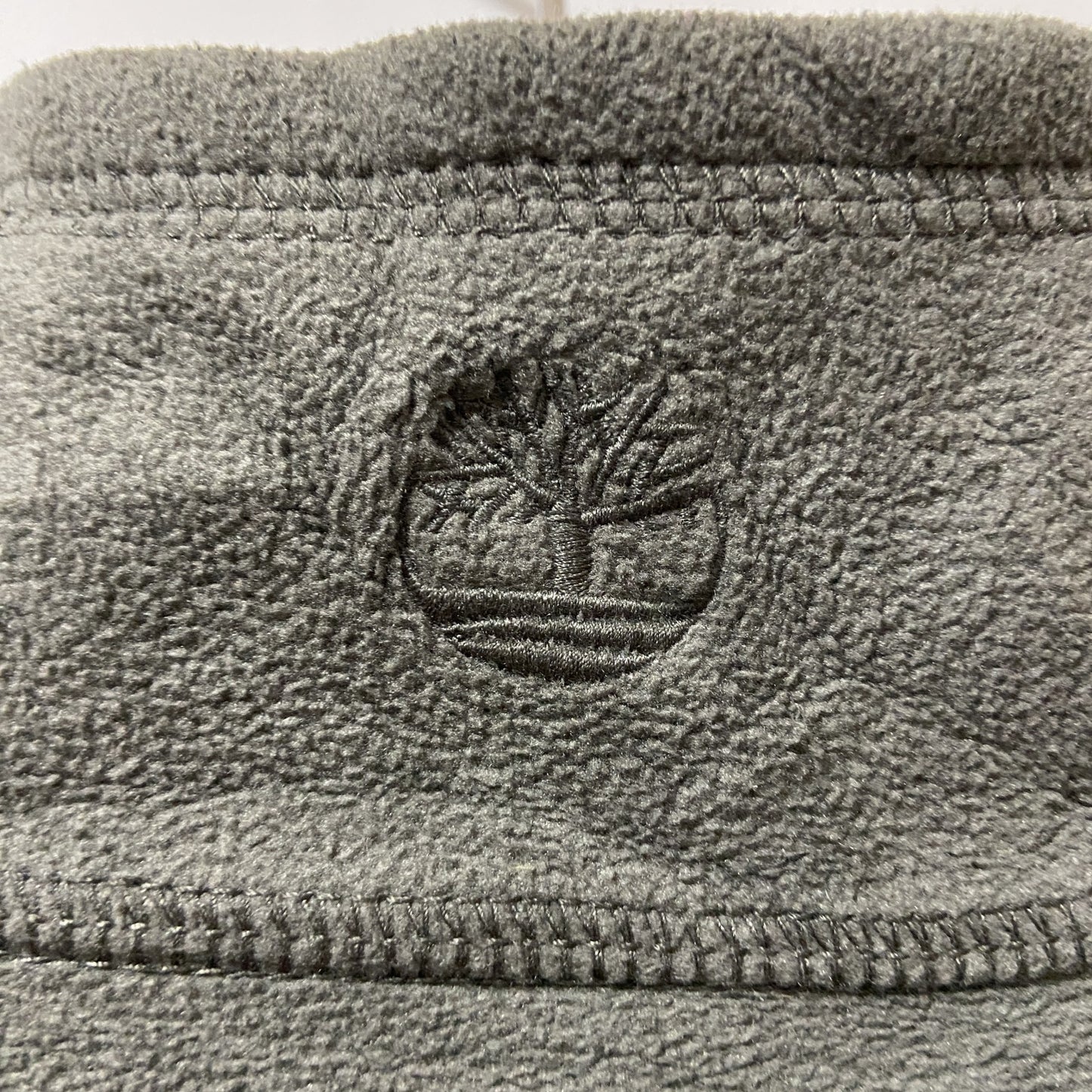 古着 used　Timberland ティンバーランド　長袖ハーフジップフリースジャケット　ワンポイントロゴ刺繍　Lサイズ