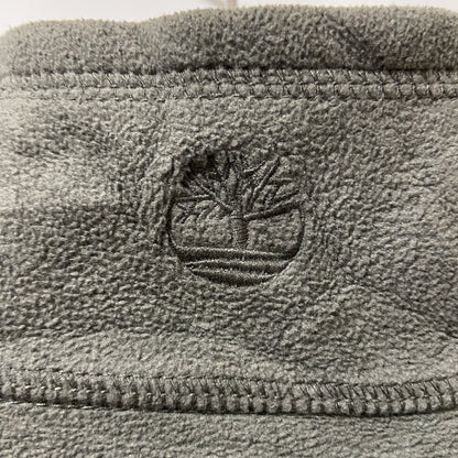 古着 used　Timberland ティンバーランド　長袖ハーフジップフリースジャケット　ワンポイントロゴ刺繍　Lサイズ