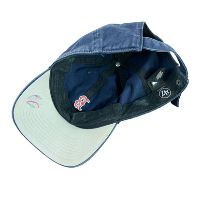 47/CLEAN UP　ボストンレッドソックス　6パネルキャップ　ベースボールキャップ　紺　ネイビー