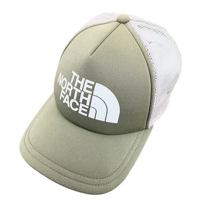 THE NORTH FACE　ザ・ノースフェイス　メッシュキャップ　デカロゴ　カーキ
