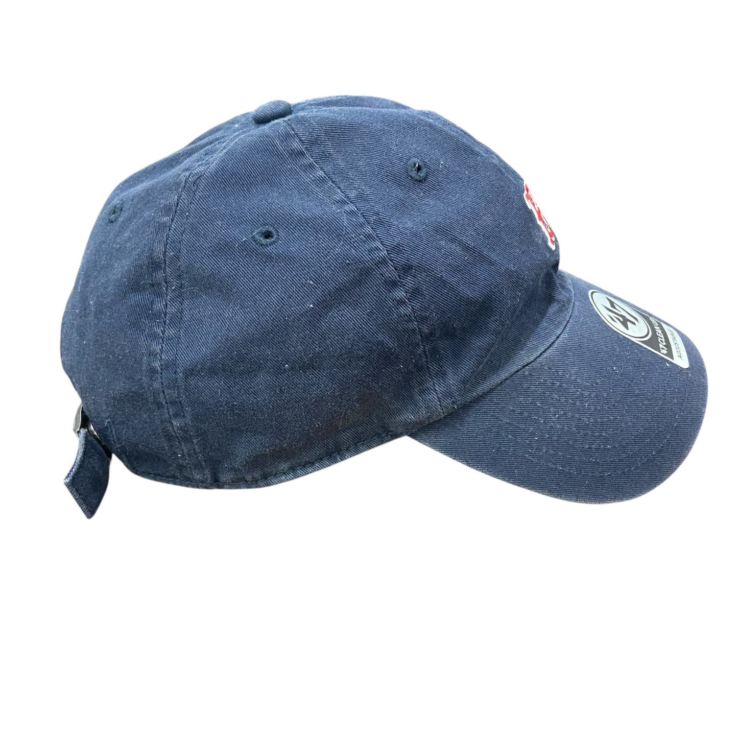 47/CLEAN UP　ボストンレッドソックス　6パネルキャップ　ベースボールキャップ　紺　ネイビー