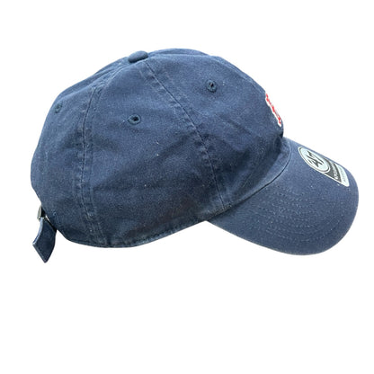 47/CLEAN UP　ボストンレッドソックス　6パネルキャップ　ベースボールキャップ　紺　ネイビー