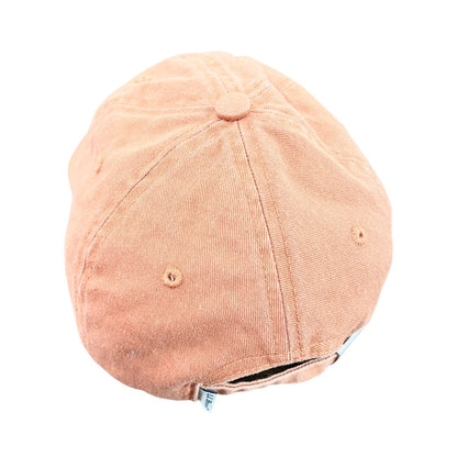 L.L.Bean　エルエルビーン　6パネルキャップ　ベースボールキャップ　ロゴ刺繡　オレンジ