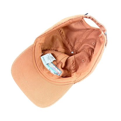 L.L.Bean　エルエルビーン　6パネルキャップ　ベースボールキャップ　ロゴ刺繡　オレンジ