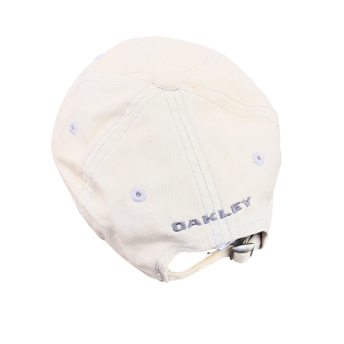 OAKLEY　オークリー　6パネルキャップ　ベースボールキャップ　白　ホワイト