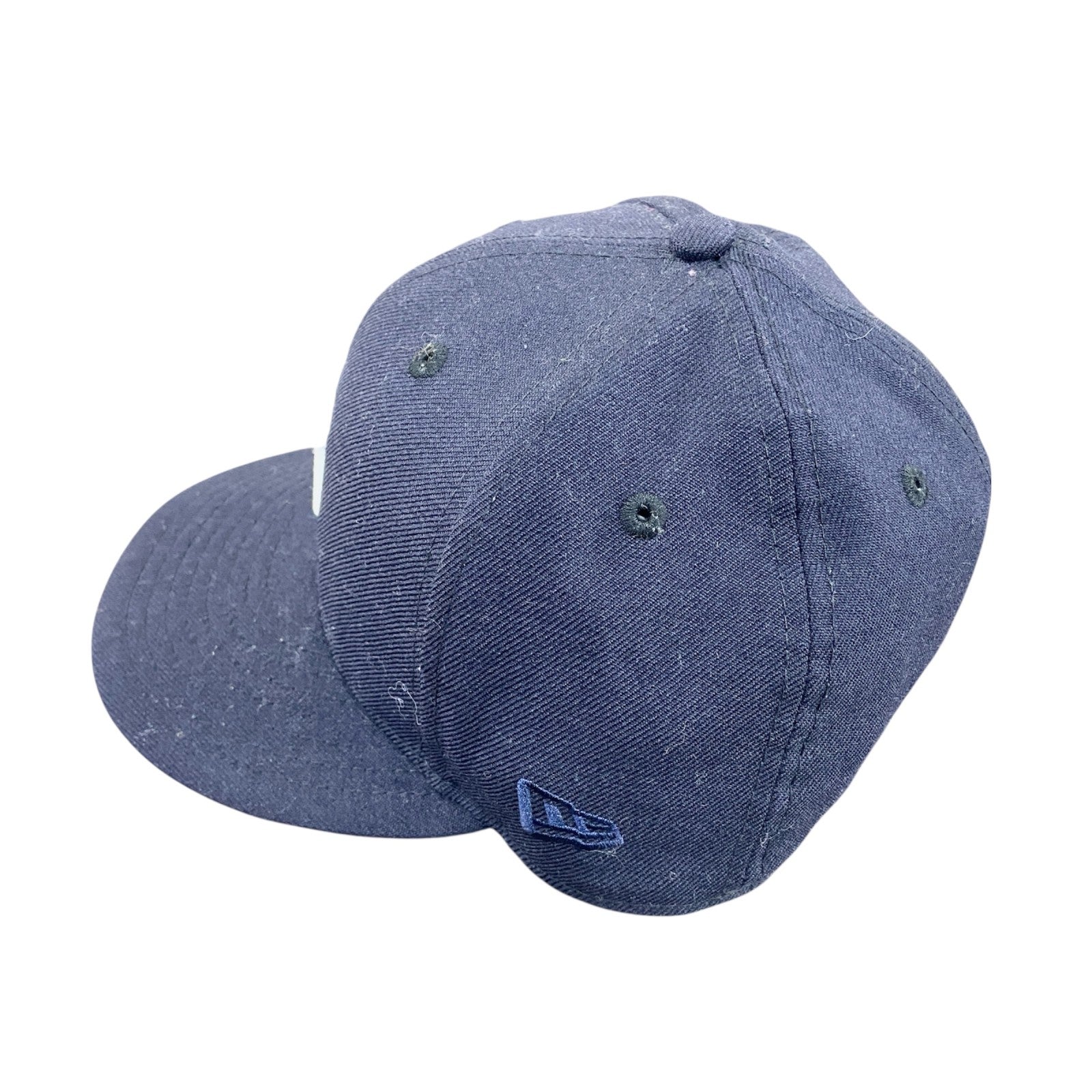 NEW ERA　ニューエラ　ニューヨークヤンキース　6パネルキャップ　ベースボールキャップ　紺　ネイビー　7サイズ　古着