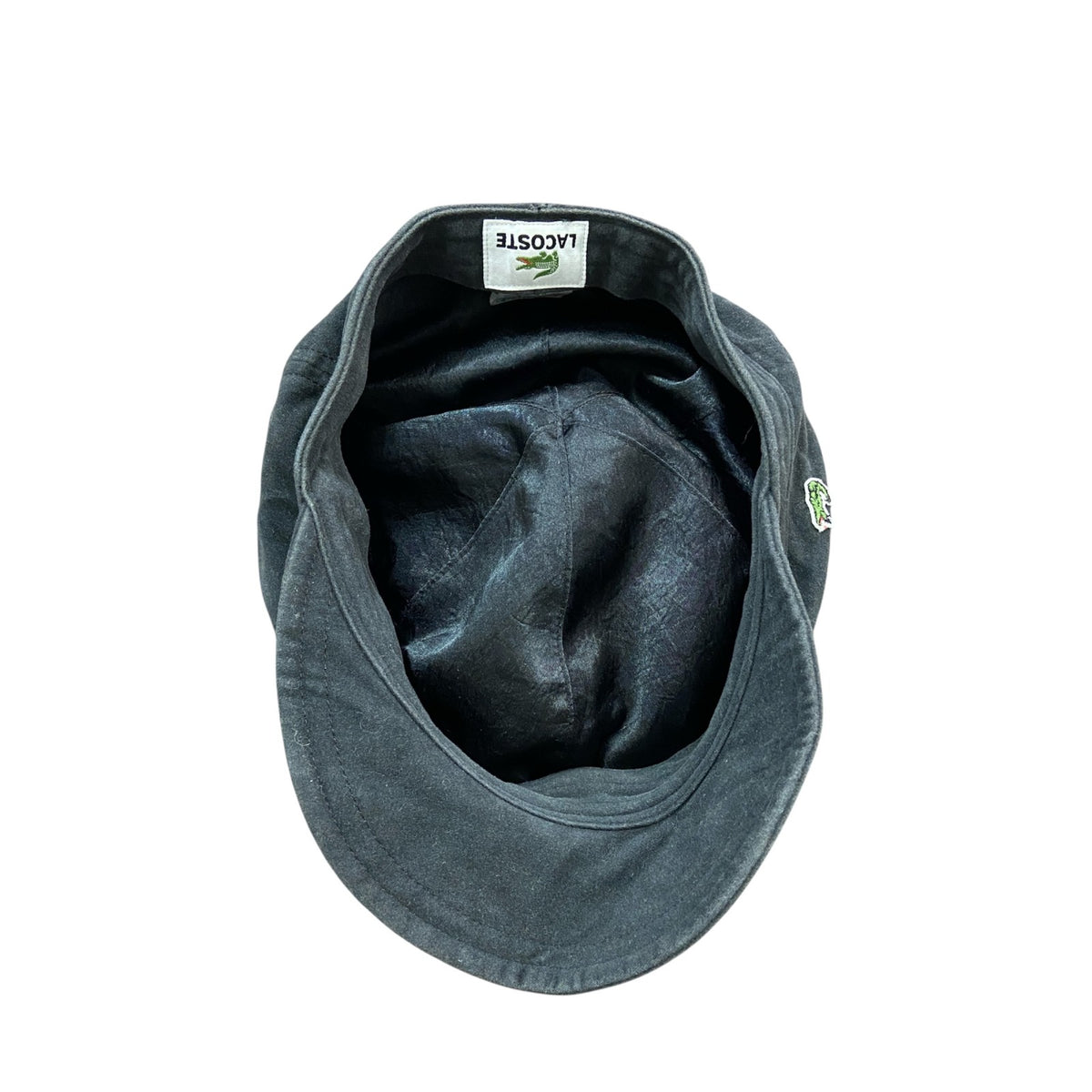 LACOSTE　ラコステ　キャップ　黒　ブラック　古着