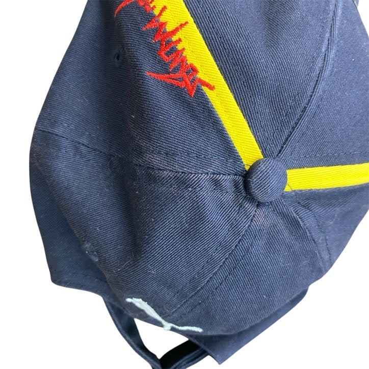 PUMA　プーマ　6パネルキャップ　ベースボールキャップ　紺　ネイビー　古着
