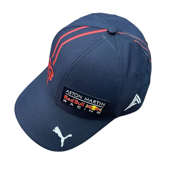 PUMA　プーマ　6パネルキャップ　ベースボールキャップ　紺　ネイビー　古着