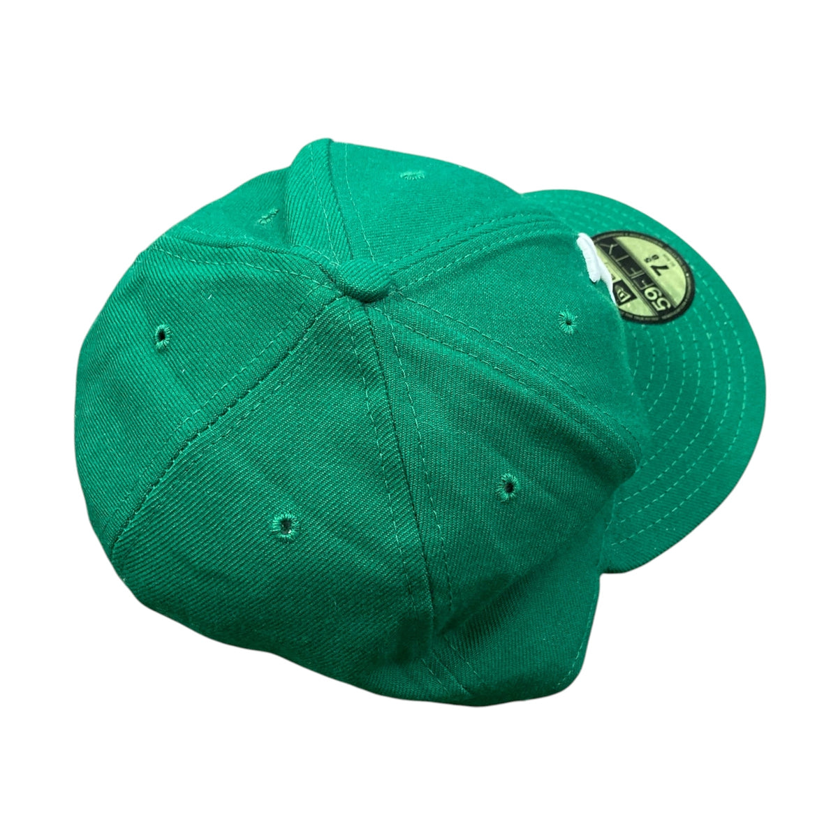 NEW ERA　ニューエラ　59FIFTY　6パネルキャップ　ベースボールキャップ　緑　グリーン　古着