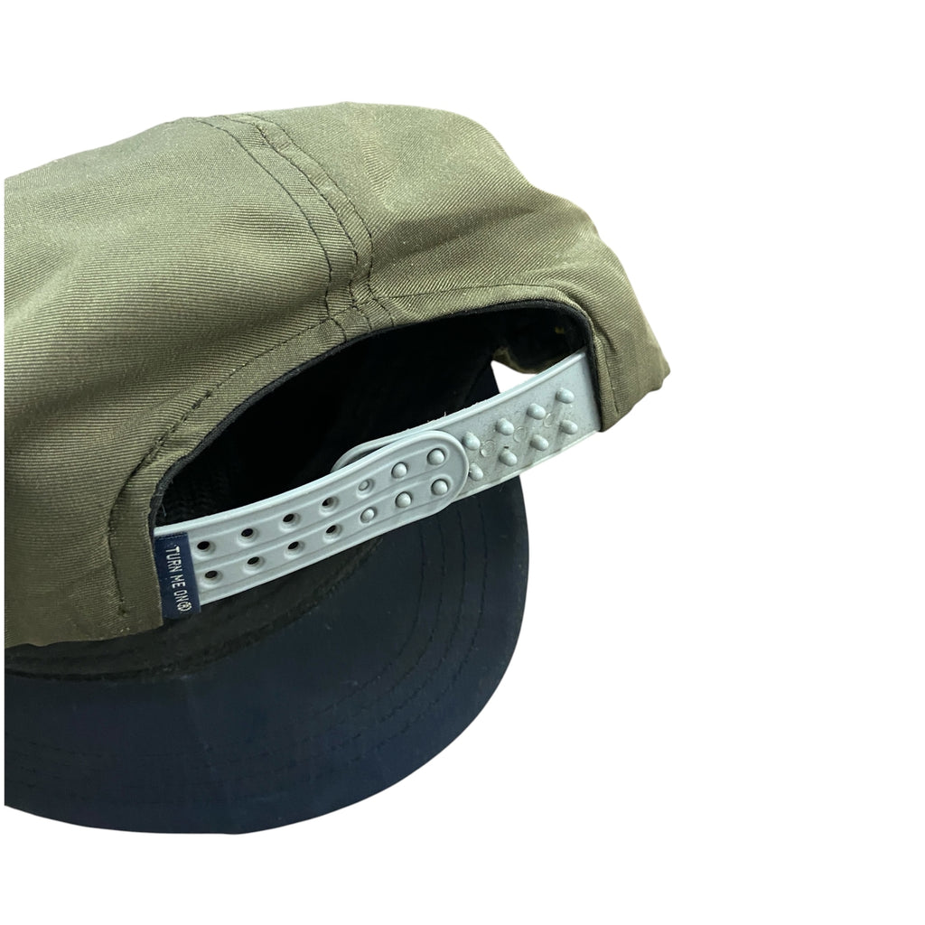 Yoshida Cap Int. TRUN MEON　6パネルキャップ　ベースボールキャップ　バイカラー　カーキ　古着